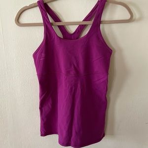 Lululemon Purple Yoga Tank